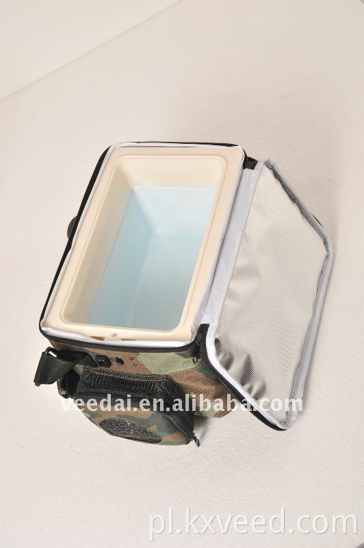 5L Czarna lodówka piknikowa torba samochodowa chłodniejsze cieplejsze pudełko